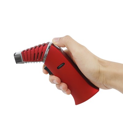 Portable Refillable Kitchen Windbreak Welding Blow Butane Gas Lighters Jet Torch For Cooking